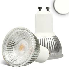 ISOLED GU10 LED Strahler 6W GLAS-COB, 70�, 4000K neutralwei�, dimmbar