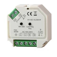 Sys-One Funk-Empf�nger / Push-Dimmer, 400W, 230V