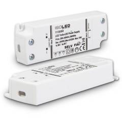 LED Trafo 24V/DC, 0-15W, ultraflach
