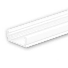 ISOLED LED-Aufbauprofil SURF12 FLAT Wei�, 200cm, F�r max. 12mm LED-Streifen