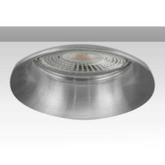 B-Ware ISOLED Einbaurahmen Slim rund f�r GU10/MR16, Alu geb�rstet