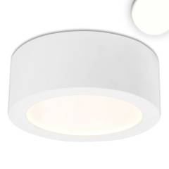 LED Aufbauleuchte LUNA 18W, wei�, indirektes Licht, neutralweiss 4000K, 1050lm 120�