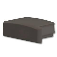 ISOLED Endkappe EC1B schwarz f�r Profil SURF12 FLAT, 1 STK