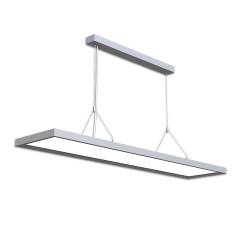 LED Office Pro Pendelleuchte Up+Down, 20+40W, silber, UGR<19, 4000K, 6000lm