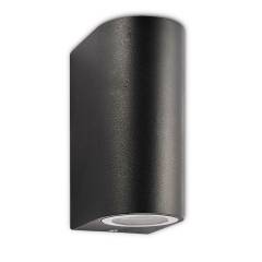 ISOLED Wandleuchte Siara Up&Down IP54 Au�enleuchte, 2xGU10, schwarz