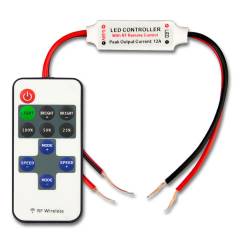 LED Strip Mini Funk Dimmer, 12-24V, 6A
