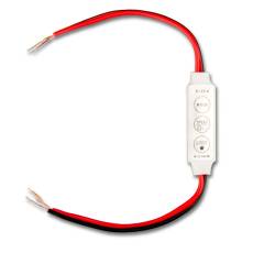 LED Strip Mini Kabeldimmer, 12-24V, 6A
