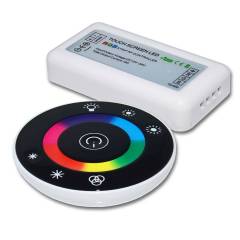 Wireless Touch RGB Funk-Controller Round, 3x4A, 12-24V DC