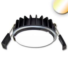 LED Einbaustrahler SYS-90, 12W, 3000K+4000K ColorSwitch, dimmbar