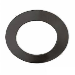 Cover Aluminium rund schwarz f�r Einbaustrahler Sys-90