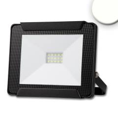 ISOLED LED Fluter 10W, neutralwei�, schwarz, IP65, 120�, , 4000K, 800lm, CRI:80