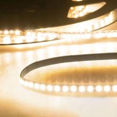 LED MICRO Stripe 24V CRI90+ Linear Flexband 10W/m, einfarbig, 5m