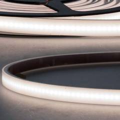 ISOLED LED Stripe AQUA milchig 24V, 5m, 10W/m, wasserdicht IP67, 4000K neutralwei�