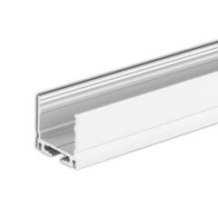 ISOLED LED-Aufbauprofil SURF16 Aluminium eloxiert, 200cm, F�r max. 16mm LED-Streifen
