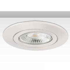 ISOLED Einbaurahmen f. Downlight rund f�r GU10/MR16, Alu wei�