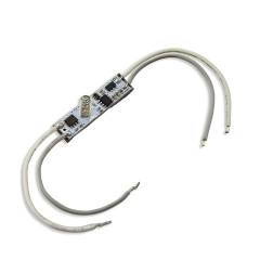 ISOLED LED Mini PWM-Dimmer zum Einbau unter Profilcover, 1 Kanal, 12-24V DC 3A