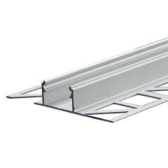 ISOLED LED-Fliesenprofil T-PROFIL, Silber, 250cm, f�r max. 12mm LED-Streifen
