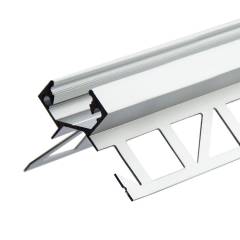 ISOLED LED-Fliesenprofil AUSSENECK/EXTERNAL CORNER, Silber, 250cm, f�r max. 12mm LED-Streifen