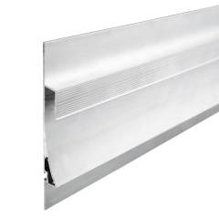 ISOLED LED-Trockenbauprofil SINGLE CURVE, Silber, 200cm, F�r max. 20mm LED-Streifen