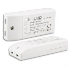 LED Trafo 12V/DC, 0-30W, kompakt