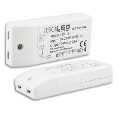 LED Trafo 24V/DC, 0-30W, kompakt