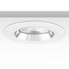 ISOLED Einbaurahmen f. Downlight Kombi f�r GU10/MR16, wei� und wei�-silber