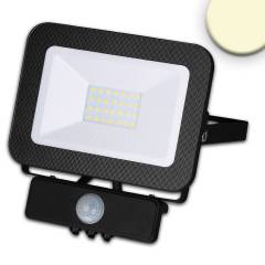 ISOLED LED Fluter m. PIR-Bewegungssensor 30W, warmweiss, IP65, , 3000K, 2700lm