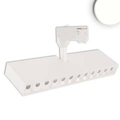 3-PH Raster-Schienen-Strahler, 35W, 3000lm, 45�, 4000K neutralweiss, wei� matt