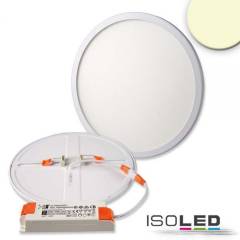 LED Downlight 23W, CRI>90, 1600lm, warmwei�, dimmbar, verstellbare Klammern f�r Lochausschnitt 50-21