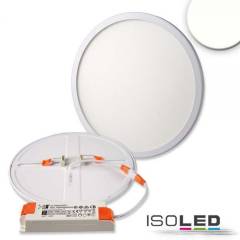 LED Downlight 23W/940 neutralwei�, dimmbar 20-100%, verstellbare Klammern f�r Lochausschnitt 50-210m