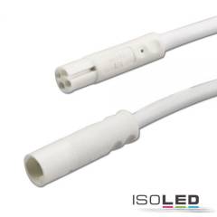 Mini-Plug RGB Verl�ngerung male-female, 3m, 4-polig, wei�, max. 48V