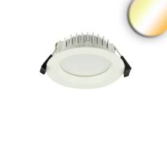 LED Downlight UGR:19, BAP geeignet, 13W, rund, CRI90, Colorswitch , Abstrahlwinkel 90 Grad