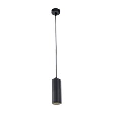Isoled Pendel-/H�ngeleuchte 130, Fassung GU10, rund, schwarz, ohne Leuchtmittel