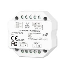 Isoled Sys-Pro Universal-Push-Dimmer Mesh-Triac 230V