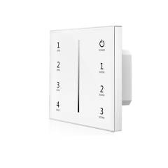 Sys-Pro 4 Zonen Einbau-Touch-Funk-Bedienung 4x0-10V Output,wei�, 85-265V