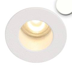MiniAMP LED Einbauleuchte wei�, 1W, �16mm, 24V, r�ckversetzt, 4000K neutralwei�, dimmbar