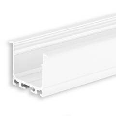 LED Einbauprofil DIVE20 Aluminium wei� RAL 9010, 200cm