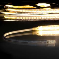 MiniAMP LED Stripe CRI925 steckerfertig 2,5m, 12V, 6W/m, warmwei� 2500K, Breite 10mm
