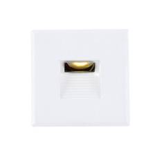 Cover Aluminium eckig 3 wei� f�r Wandeinbauleuchte Sys-Wall68