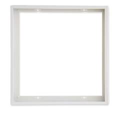Aufbaurahmen verkehrswei� f�r LED Panel 625x625 Isoled, Schnellmontage