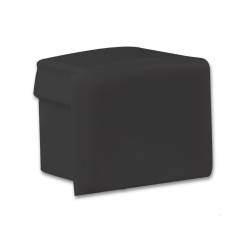 Endkappe EC77B schwarz f�r Profil PURE12 S,1 STK