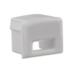 Endkappe EC78 f�r Profil PURE12 S mit Kabeldurchf�hrung, 1 STK