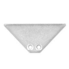 Endkappe EC84 Aluminium f�r Profil CORNER12 inkl. Schrauben