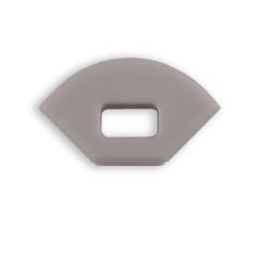 Endkappe EC88 f�r Profil CORNER10 SLIM mit Kabeldurchf�hrung, 1 STK