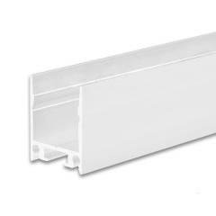 LED Aufbauleuchtenprofil HIDE SINGLE Aluminium wei� RAL 9003, 200cm