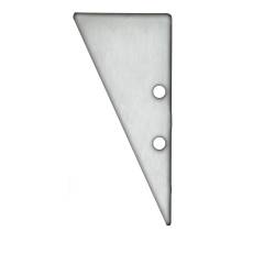 Endkappe EC91 Aluminium eloxiert f�r Profil HIDE TRIANGLE inkl. Schrauben