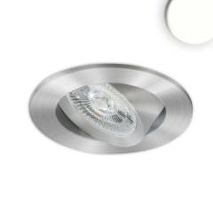 LED Einbauleuchte Slim68 MiniAMP Alu geb�rstet, 8W, 24V, 4000K, schwenkbar, dimmbar