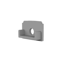ISOLED Endkappe E201 f�r LED Fliesen T-Profil, mit Kabeldurchf�hrung, 1STK