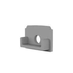 ISOLED Endkappe E203 f�r LED Fliesenprofil FINISH, mit Kabeldurchf�hrung, 1 St�ck