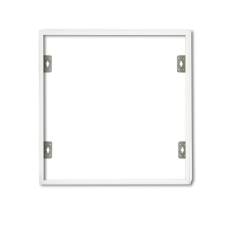 Aufbaurahmen wei� RAL 9016 f�r LED Panel Backlight/UGR<16 Raster Line 600x600